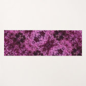 Darker Cabbage Ikat Pouf Yogamatte (Vorderseite (Horizontal))