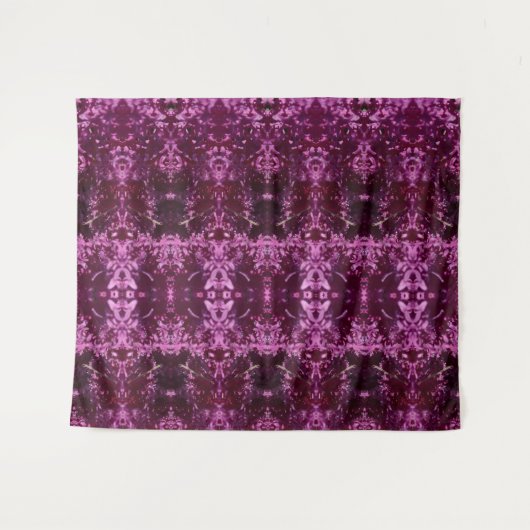 Darker Cabbage Ikat Too Wandteppich (Vorderseite (Horizontal))