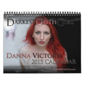 DarkestGoth Mädchen Danna Victoria 2015 Kalender (Titelbild)