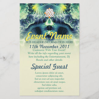 DarkEyez Fraktal Art Custom Event Flyer