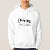 Darkfall ruchloser Kriegs-WeißHoodie Hoodie (Vorderseite)