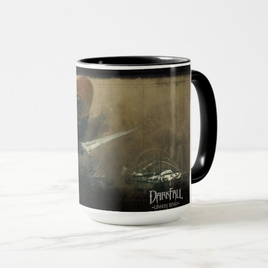 Darkfall Unholy Kriegs-Kaffee-Tasse Tasse (VorderseiteRechts)