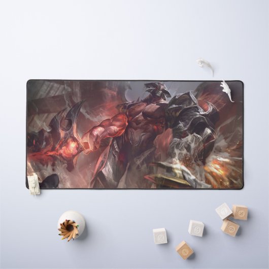 Darkin Blade Deskmat | Maßgeschneiderte Schreibtis (Kindertisch)