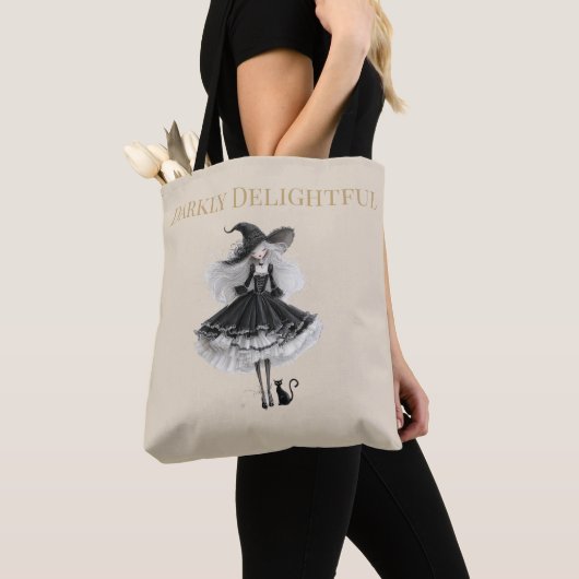 Darkly Delightful – Light Edition Witch & Cat Tasche (Von Nahem)