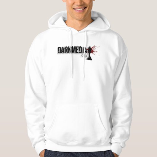 DarkMediaCity Logo Hoodie (Vorderseite)