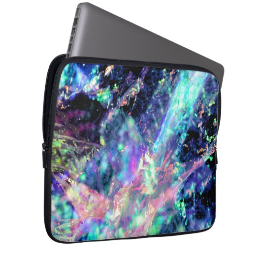 darkness and light, dark opal laptopschutzhülle (Vorne Rechts)