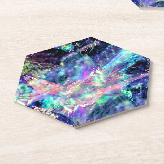 darkness and light, dark opal untersetzer (angewinkelt)