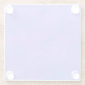 Darkness Falls Glass Untersetzer (Rückseite)