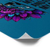 Darkness Lose My Mind Find My Soul Suicide Prevent Poster (Ecke)