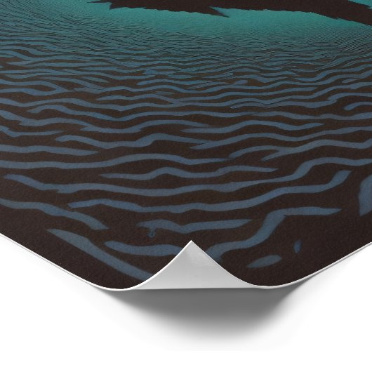 Darkness Mirrored Poster (Ecke)