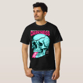 Darkness Skull Graphic T - Shirt (Vorne ganz)