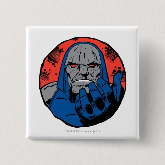 Darkseid  Head Shot 2 Button (Vorderseite)