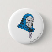Darkseid-Kopfschuh Button (Vorderseite)