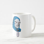 Darkseid-Kopfschuss Kaffeetasse (VorderseiteRechts)