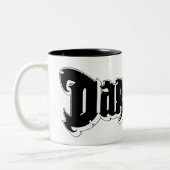 Darkseid-Logo 2 Zweifarbige Tasse (Links)