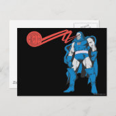 Darkseid nutzt psionische Power Postkarte (Vorne/Hinten)