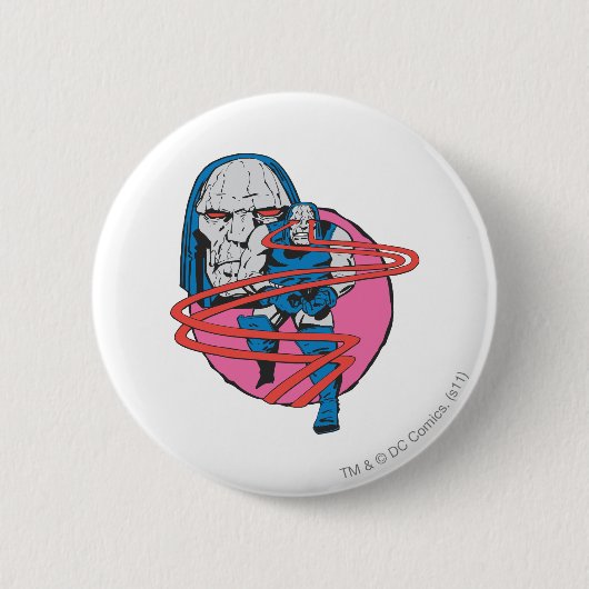 Darkseid Shoots Omega Beams Button (Vorderseite)