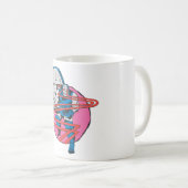 Darkseid Shoots Omega Beams Kaffeetasse (VorderseiteRechts)
