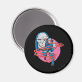 Darkseid Shoots Omega Beams Magnet (Vorderseite/Rückseite)