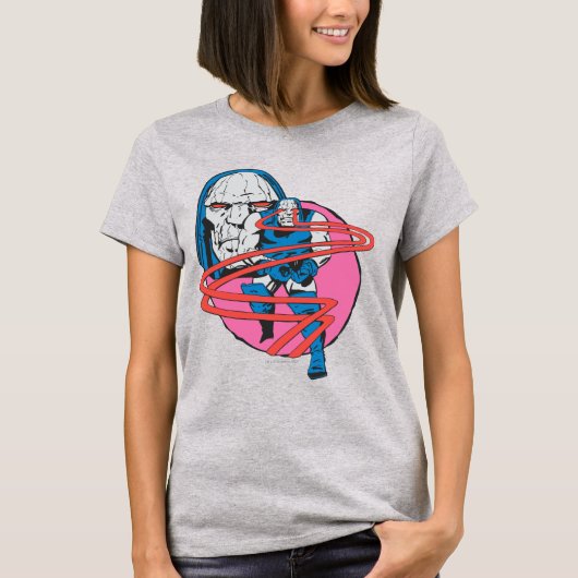 Darkseid Shoots Omega Beams T-Shirt (Vorderseite)