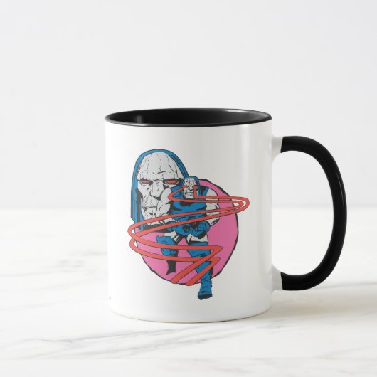 Darkseid Shoots Omega Beams Tasse (Rechts)