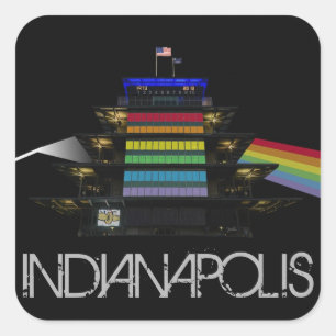 DARKSIDE QUADRATISCHER AUFKLEBER