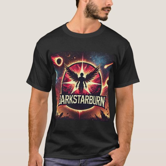 DarkStarBurn, Dark Angel Design T-Shirt (Vorderseite)