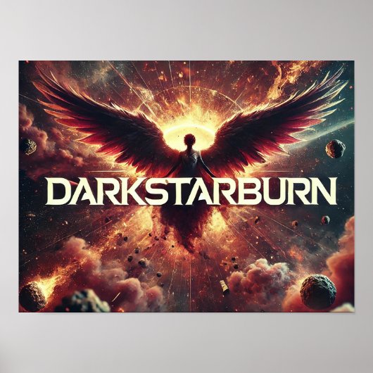 DarkStarBurn - Dark Angel Poster (Vorne)