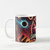 DarkStarBurn - Dunkler Engel - Space Scene Cup Kaffeetasse (Links)