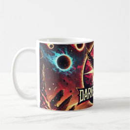 DarkStarBurn - Dunkler Engel - Space Scene Cup Kaffeetasse