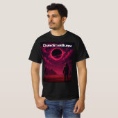 🪐 DarkStarBurn "Eclipse Descent" Dual-Side T-Shi T-Shirt (Vorne ganz)