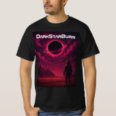 🪐 DarkStarBurn "Eclipse Descent" Dual-Side T-Shi T-Shirt (Vorderseite)