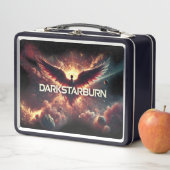 DarkStarBurn Lunchbox, Special Edition. Metall Brotdose (Beispiel)