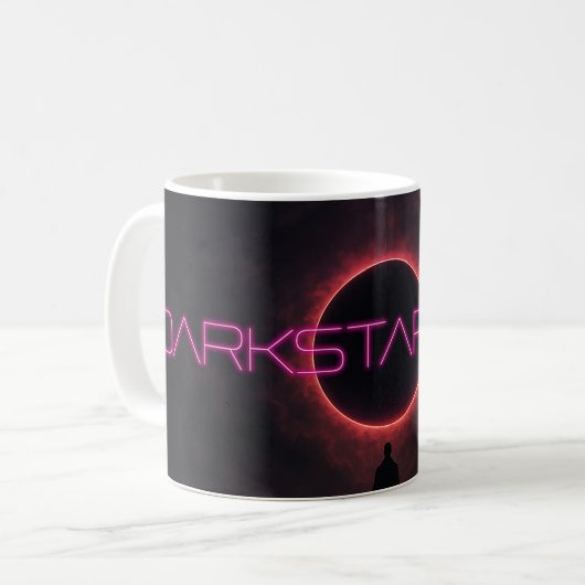 DarkStarBurn-Tasse (2025 - Eclipse-Version) Kaffeetasse (Vorderseite Links)
