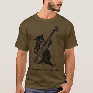 Darkwave Music Playing T-Shirt
