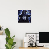DarkWitchPortrait Poster (Heimbüro)