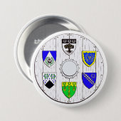 Darkwood und Bezirk-Knopf Button (Vorne & Hinten)