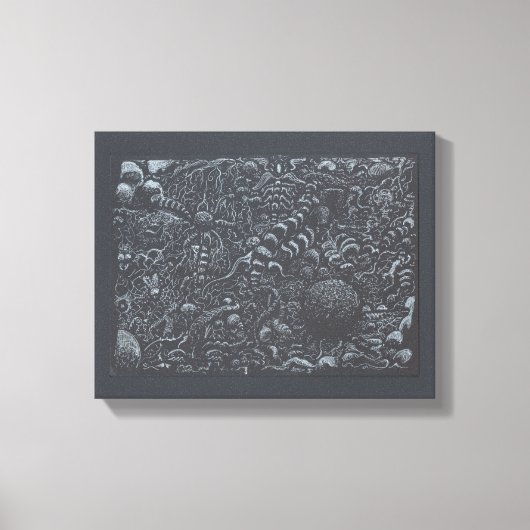 Darkworld, by Brian Benson, Leinwanddruck (Vorderseite)