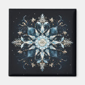 Darkworld Snowfall Enigma Magnet (Vorne)