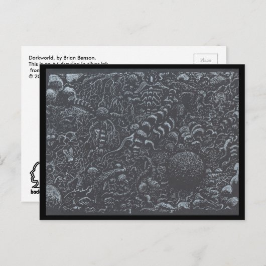 Darkworld von Brian Benson Postkarte (Vorne/Hinten)