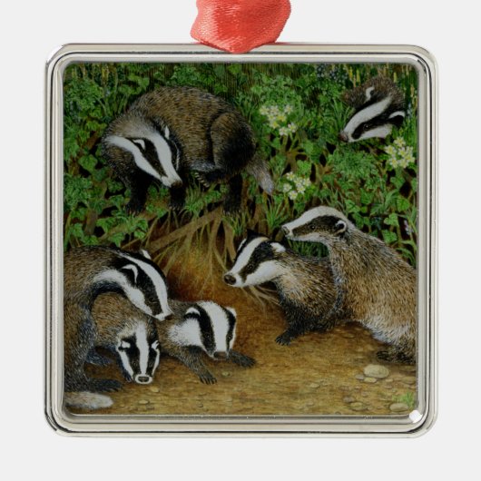 Darlegung Silbernes Ornament (Vorne)