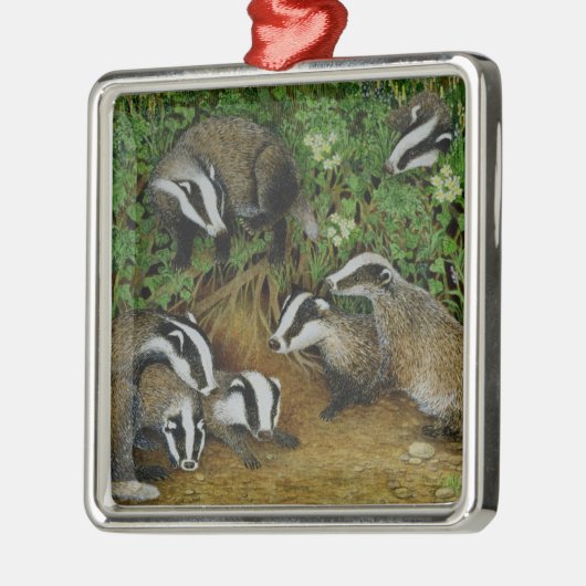 Darlegung Silbernes Ornament (Links)