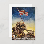 Darlehen aus dem 7. Krieg jetzt alle zusammen Einladung (Vorne/Hinten)