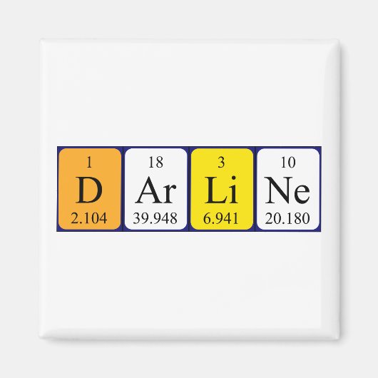 Darline Periodenmagnet Magnet (Vorne)