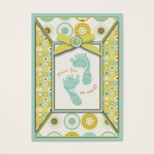 Darling baby Toes TY Gift Tag (Vorderseite)