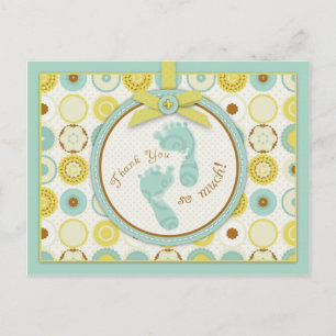 Darling Baby Toes TY Postcard B Postkarte