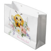 Darling Bee Gift Bag Große Geschenktüte (Vorderseite Schrägansicht)