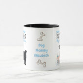 Darling Black Chipoo Funny MAMA oder Vater Geburts Tasse (Zentrum)