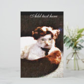 Darling, Cat_ Briefpapier (Stehend Vorderseite)