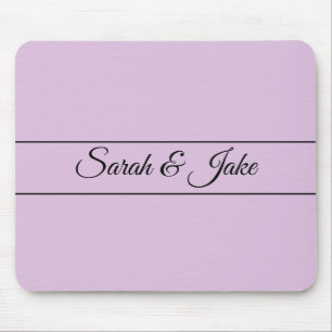 Darling Couple Lavender Mousepad